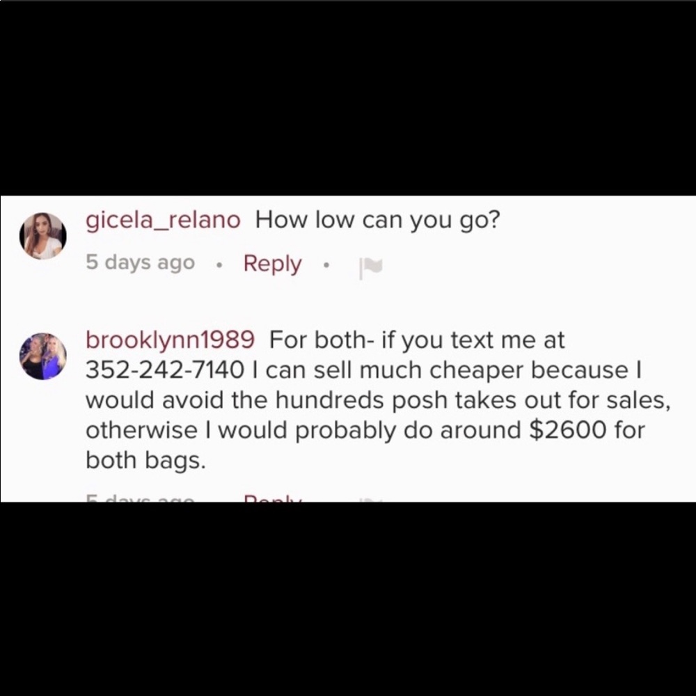 SCAMMER ALERT ❗️❗️F🅰️ke Chanel - brooklynn1989 - Picture 8 of 8